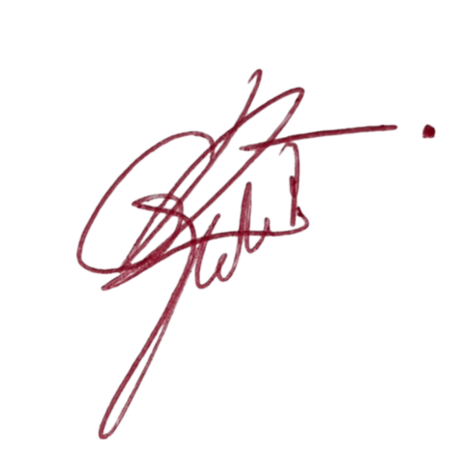 Firma de Gonzalo Terrón